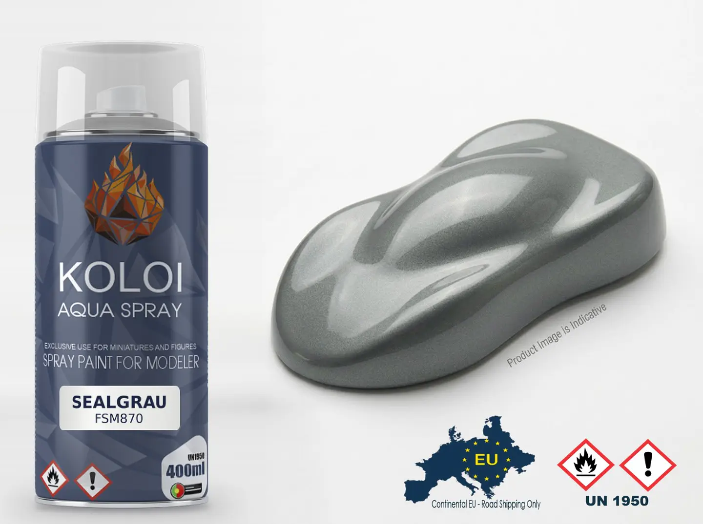 Sealgrau – Koloi Aqua Spray 400ml 1