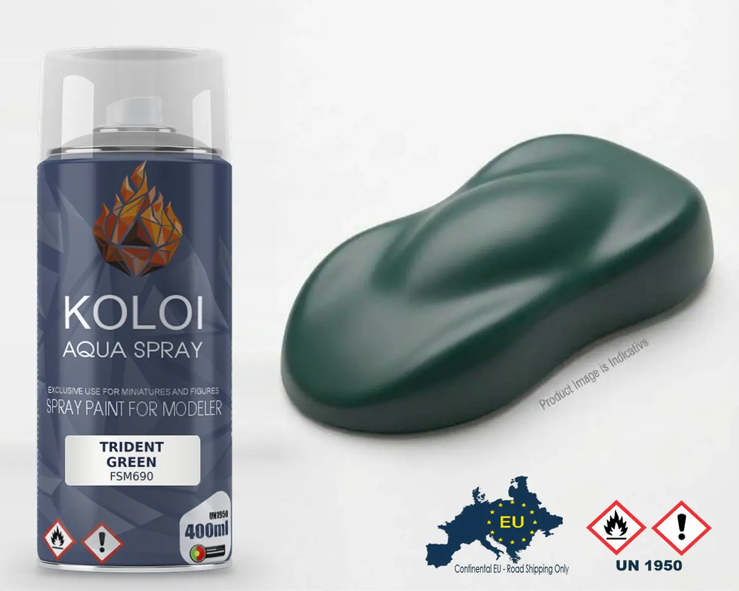 Trident Green – Koloi Aqua Spray 400ml 1
