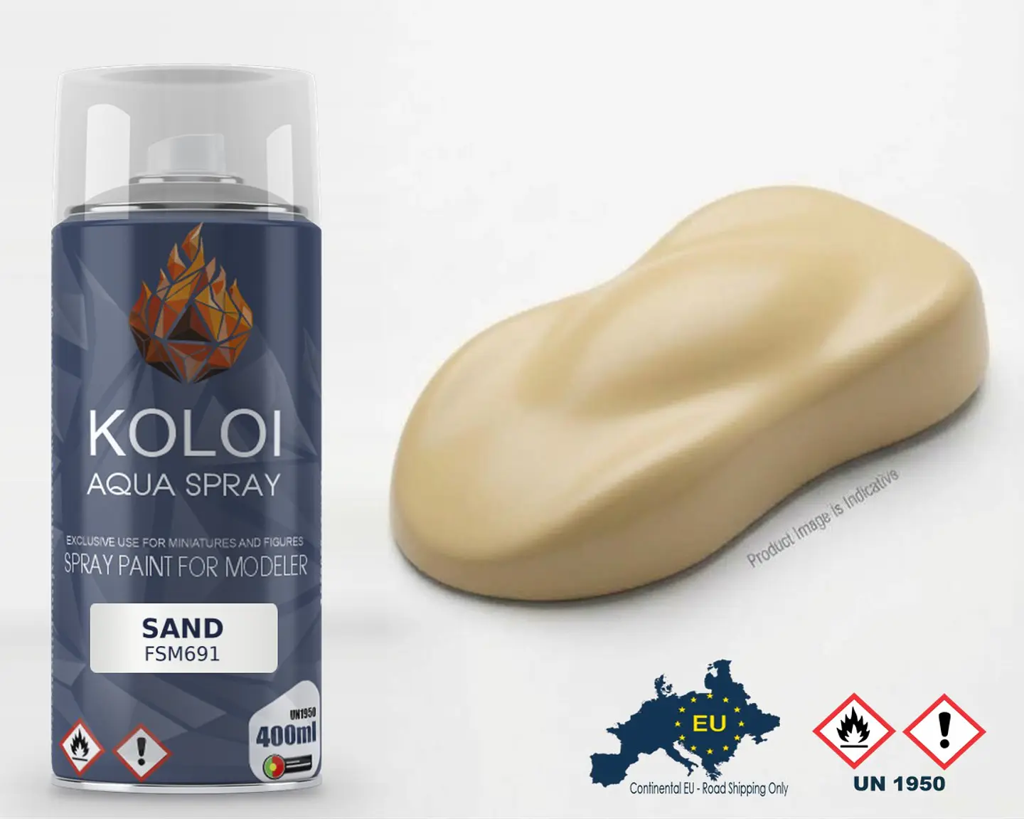 Sand – Koloi Aqua Spray 400ml 1