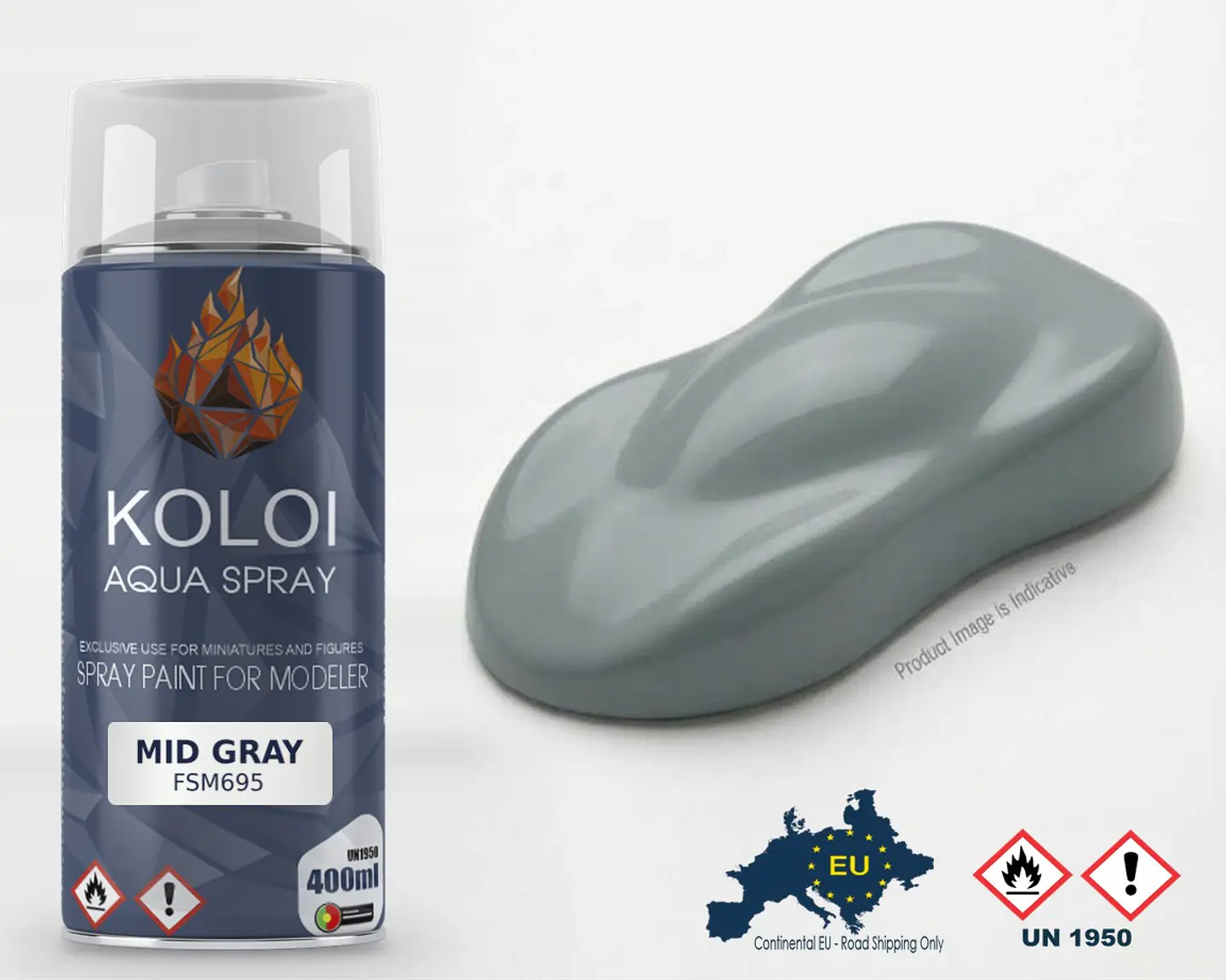 Mid Gray – Koloi Aqua Spray 400ml 1