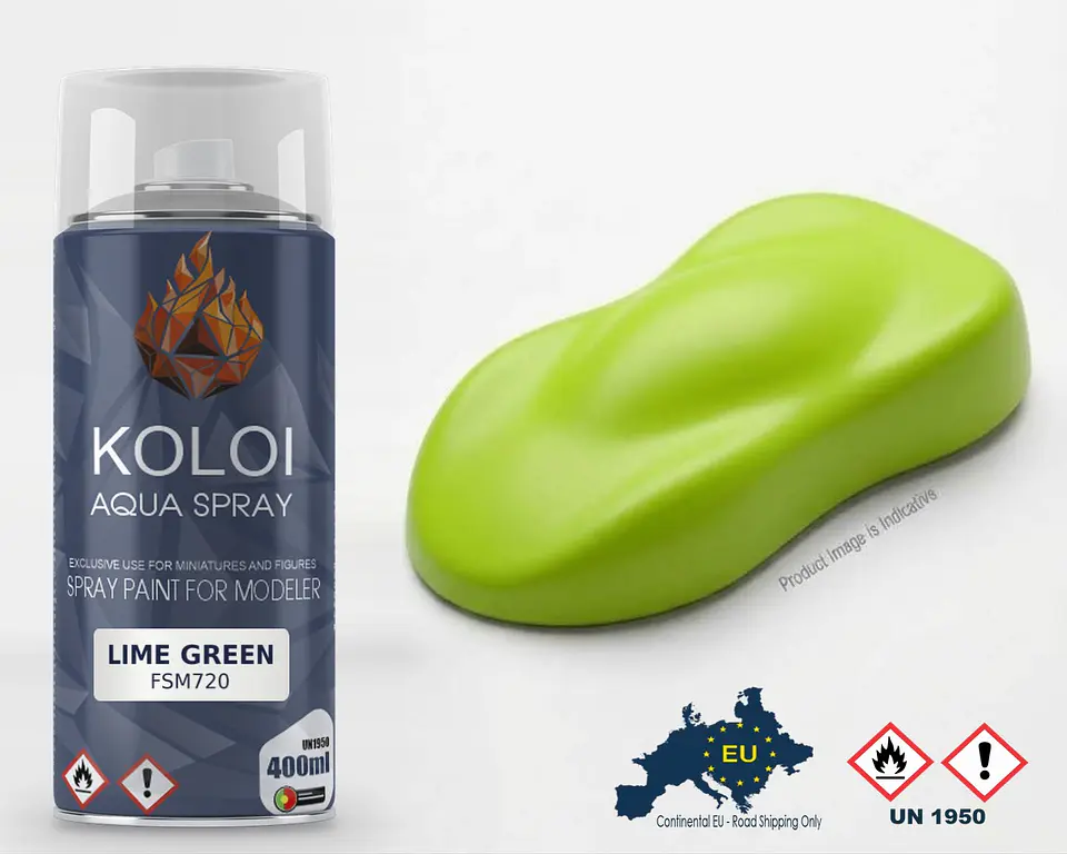 Lime Green – Koloi Aqua Spray 400ml 1