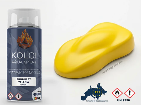 Sunburst Yellow – Koloi Aqua Spray 400ml
