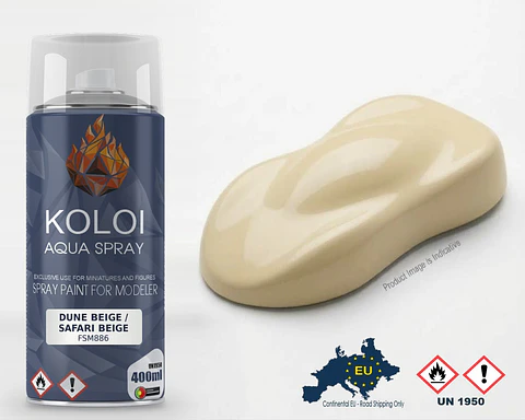Dune Beige / Safari Beige – Koloi Aqua Spray 400ml