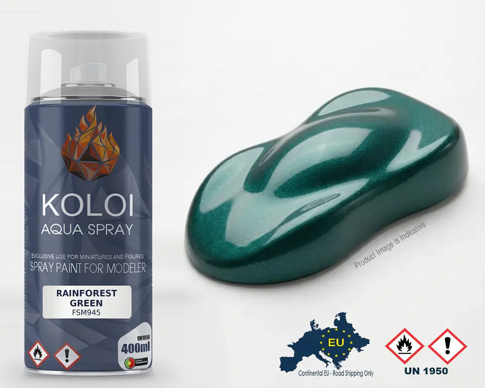 Rainforest Green – Koloi Aqua Spray 400ml 1