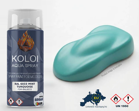 RAL 6033 Mint Turquoise – Koloi Aqua Spray 400ml