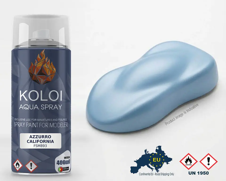 Azzurro California – Koloi Aqua Spray 400ml 1