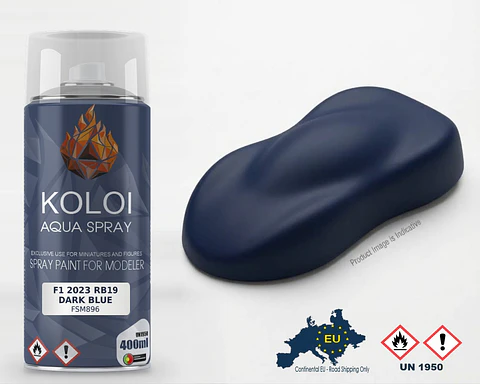 F1 2023 RB19 Dark Blue – Koloi Aqua Spray 400ml