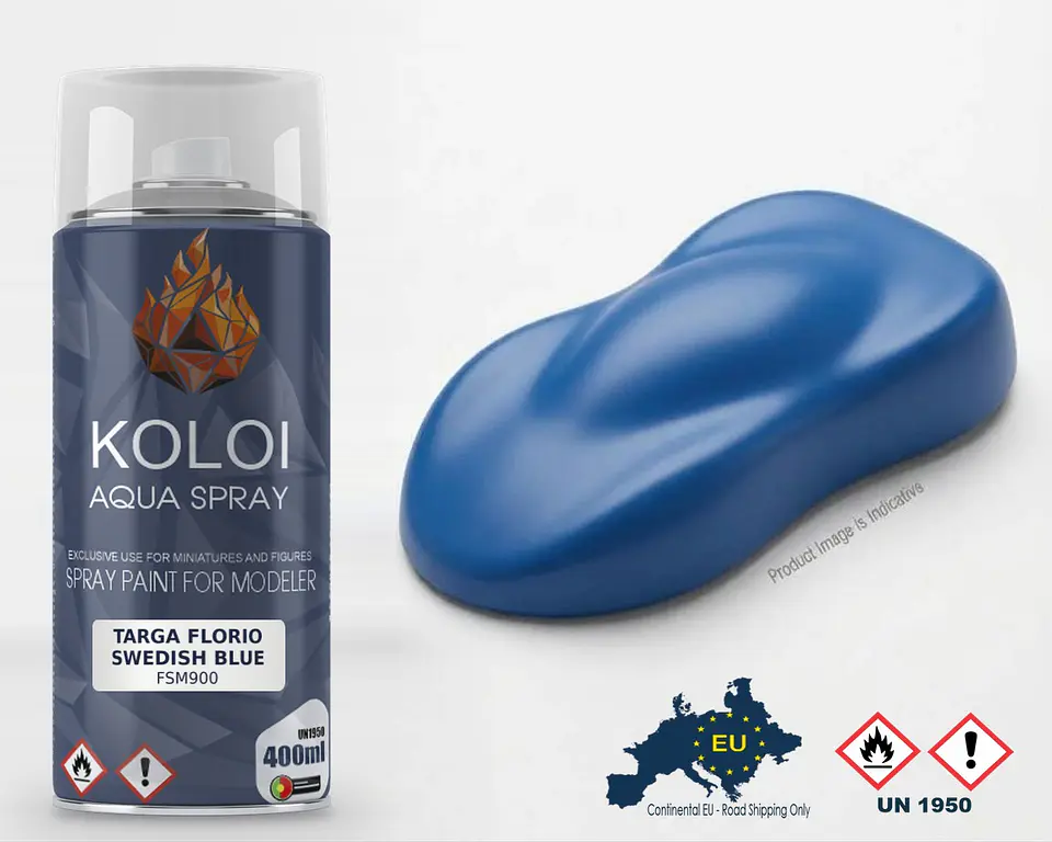 Targa Florio Swedish Blue – Koloi Aqua Spray 400ml 1