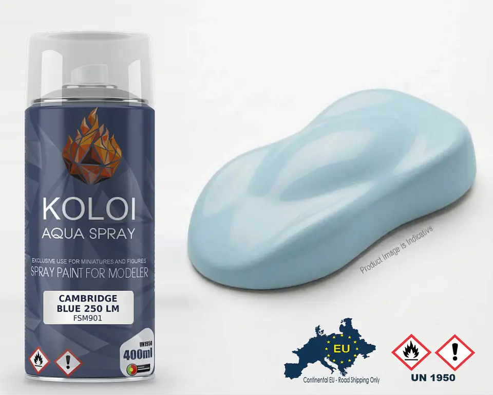Cambridge Blue 250 LM – Koloi Aqua Spray 400ml 1