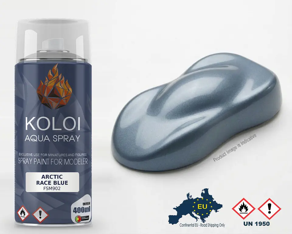 Arctic Race Blue – Koloi Aqua Spray 400ml 1