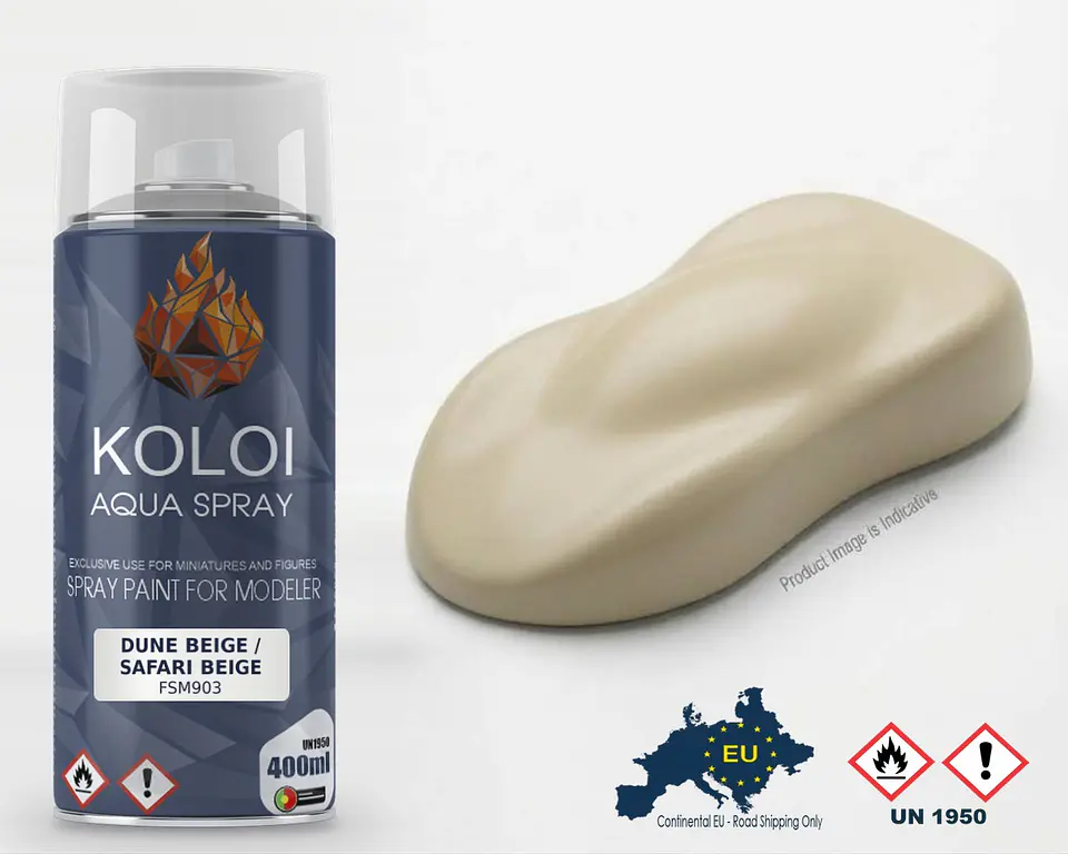 Dune Beige / Safari Beige – Koloi Aqua Spray 400ml 1