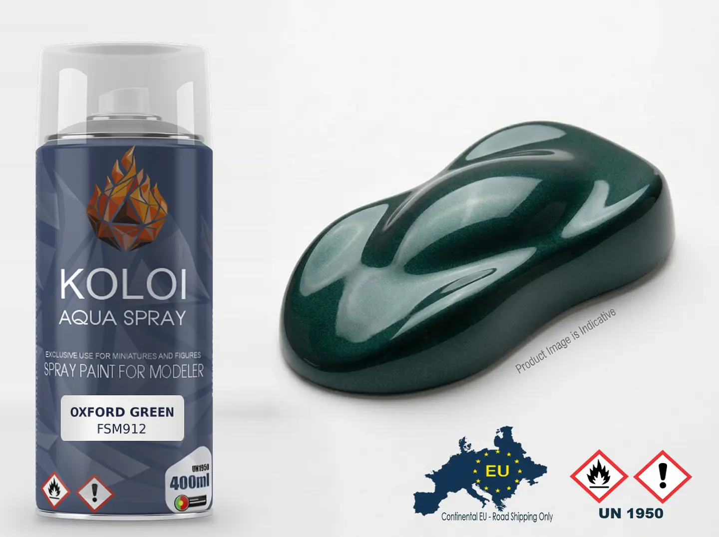 Oxford Green – Koloi Aqua Spray 400ml 1