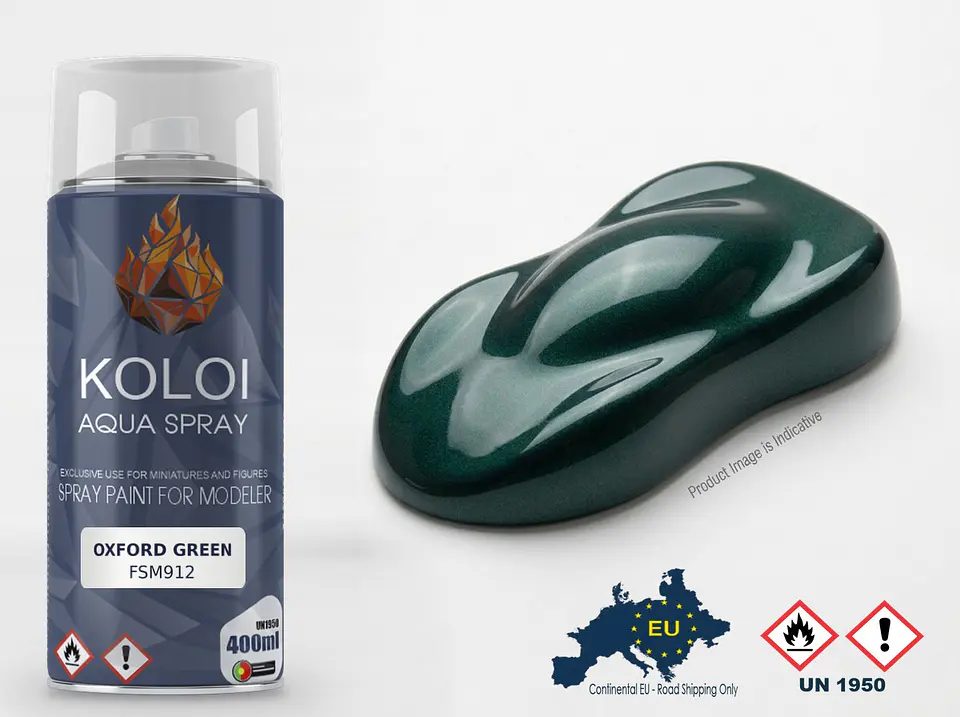 Oxford Green – Koloi Aqua Spray 400ml 1