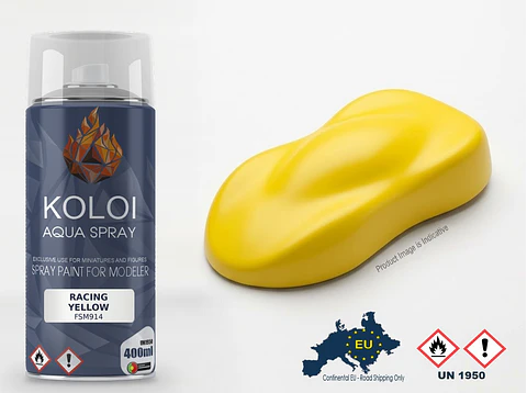 Racing Yellow – Koloi Aqua Spray 400ml