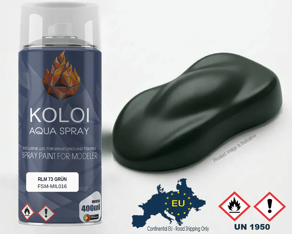 RLM 73 Grün – Koloi Aqua Spray 400ml 1