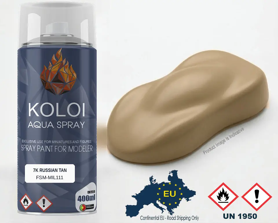 7K Russian Tan – Soviet Army – Koloi Aqua Spray 400ml 1
