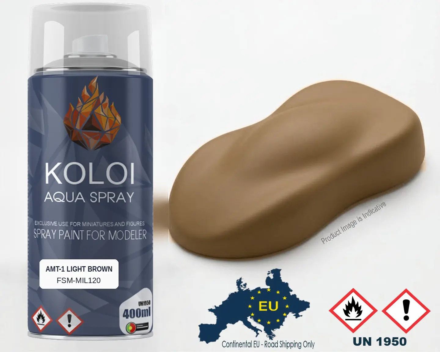 AMT-1 Light Brown (Soviet VVS) – Koloi Aqua Spray 400ml 1