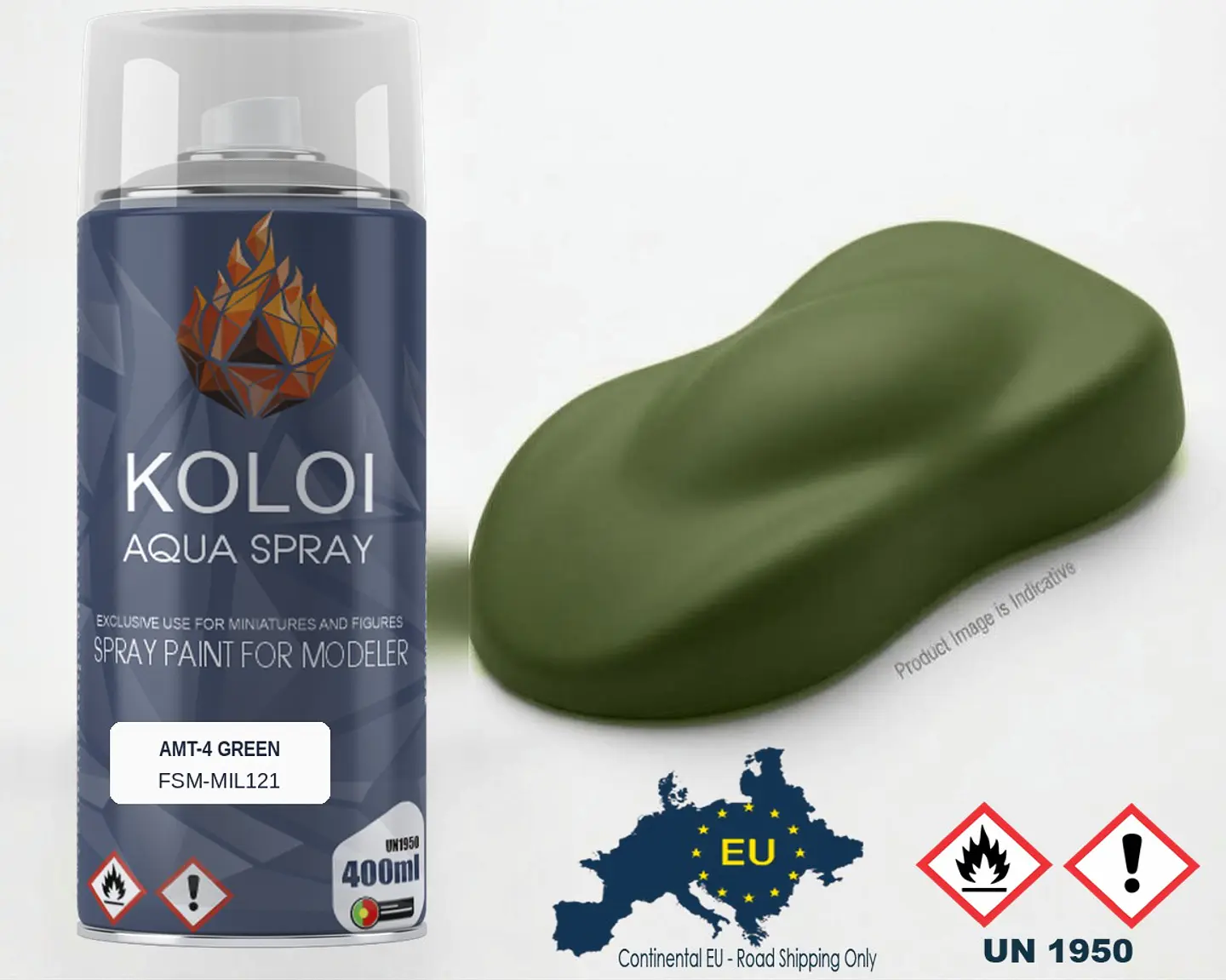 AMT-4 Green (Soviet VVS) – Koloi Aqua Spray 400ml 1