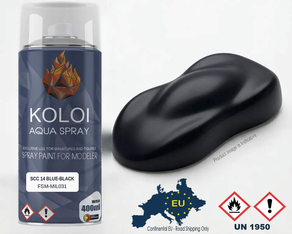 SCC 14 Blue-Black – Koloi Aqua Spray 400ml 1