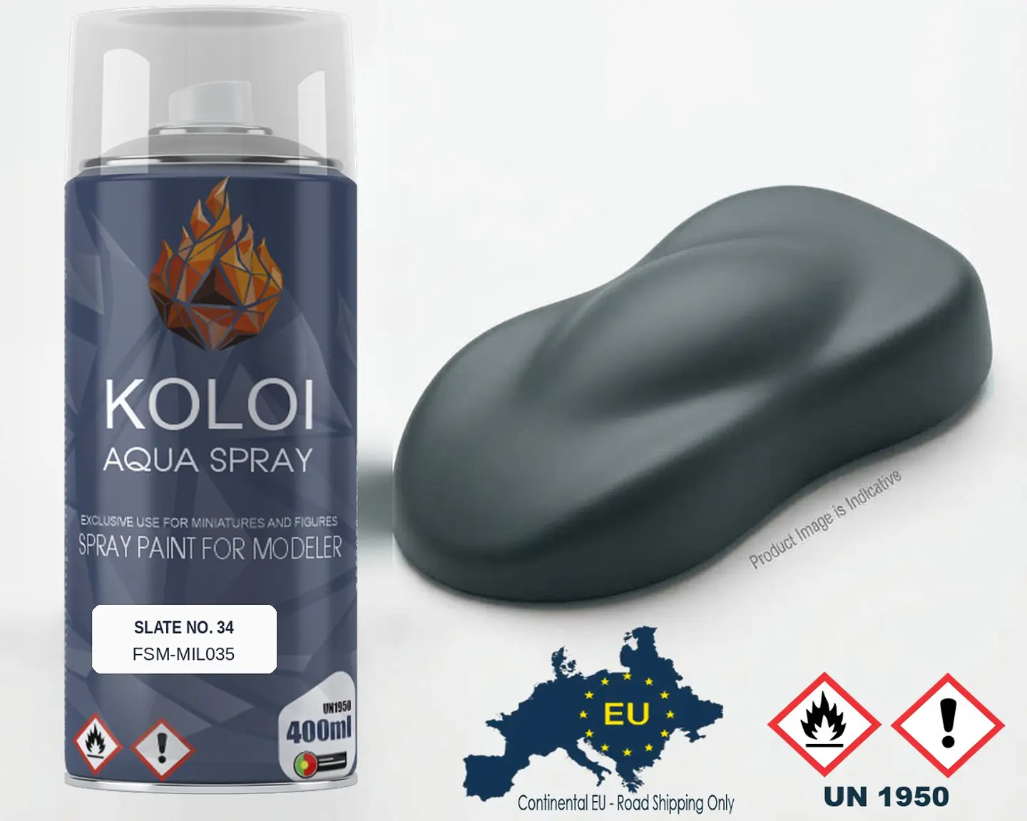 Slate No. 34 – Koloi Aqua Spray 400ml 1