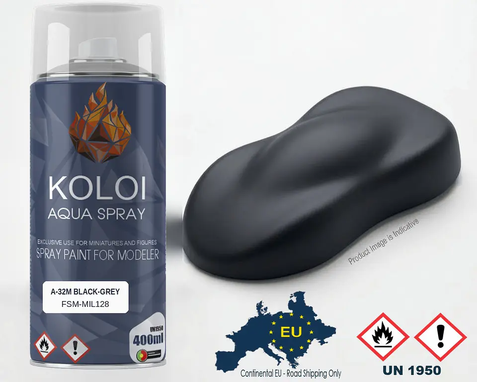 A-32m Black-Grey (Soviet VVS) – Koloi Aqua Spray 400ml 1