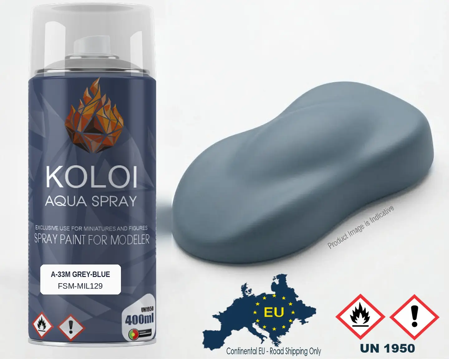 A-33m Grey-Blue (Soviet VVS) – Koloi Aqua Spray 400ml 1
