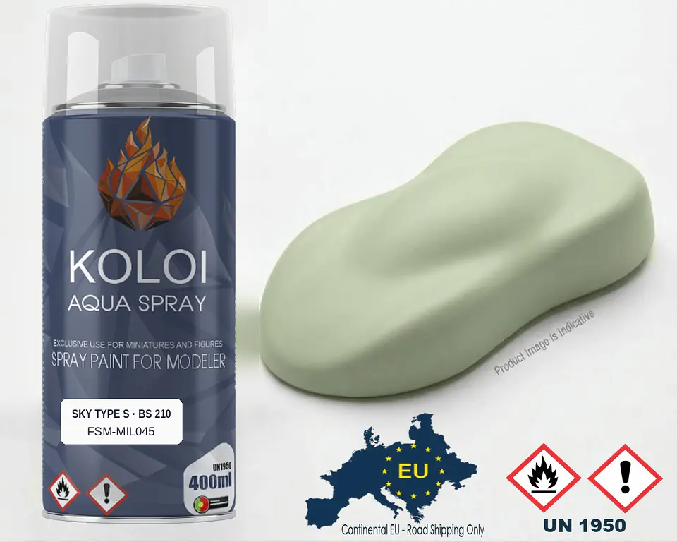 RAF Sky Type S BS 210 – Koloi Aqua Spray 400ml 1