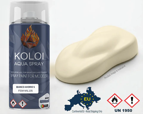 Bianco Avorio 5 (Regia Aeronautica) – Koloi Aqua Spray 400ml