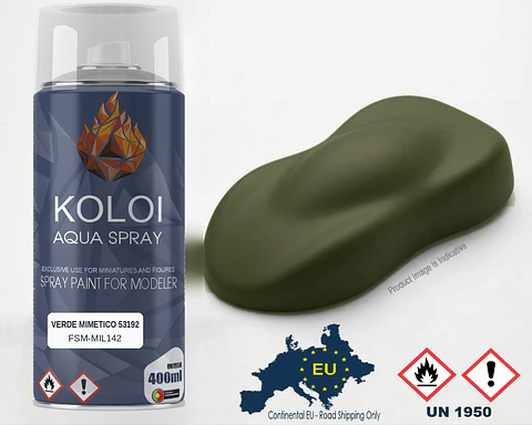 Verde Mimetico 53192 (Regia Aeronautica) – Koloi Aqua Spray 400ml