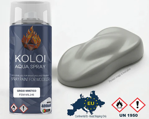 Grigio Mimetico (Regia Aeronautica) – Koloi Aqua Spray 400ml