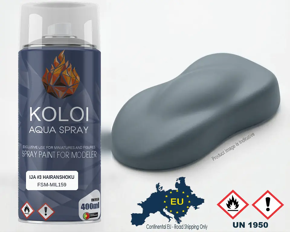 IJA #3 Hairanshoku (Ash Indigo) – Koloi Aqua Spray 400ml 1
