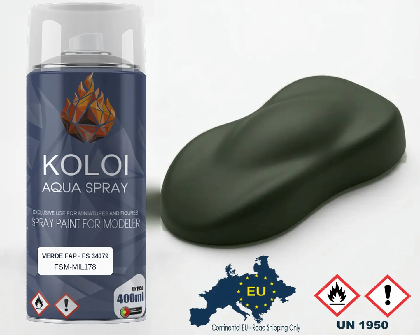 FAP Green FS 34079 (Fiat G-91, A-7P, Alouette III) – Koloi Aqua Spray 400ml 1
