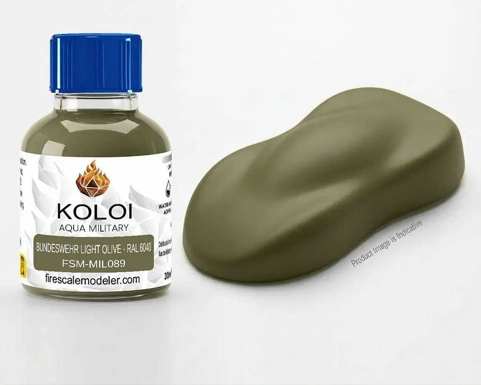 Bundeswehr Light Olive RAL 6040 1