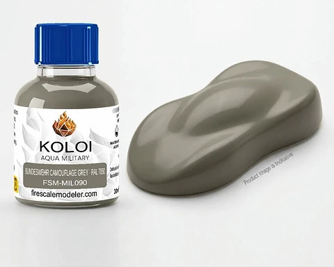 Bundeswehr Camouflage Grey RAL 7050