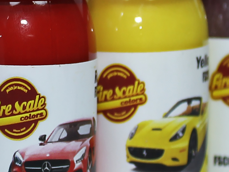 Acrylic lacquer for airbrush