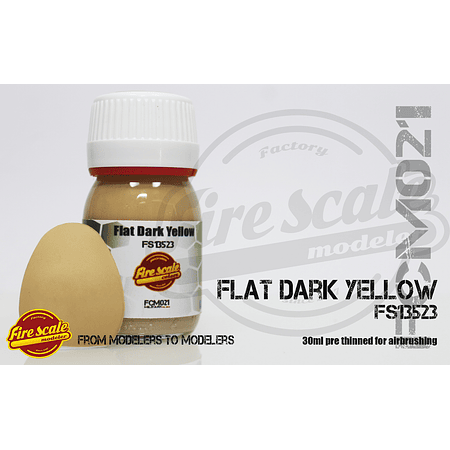 Flat Dark Yellow