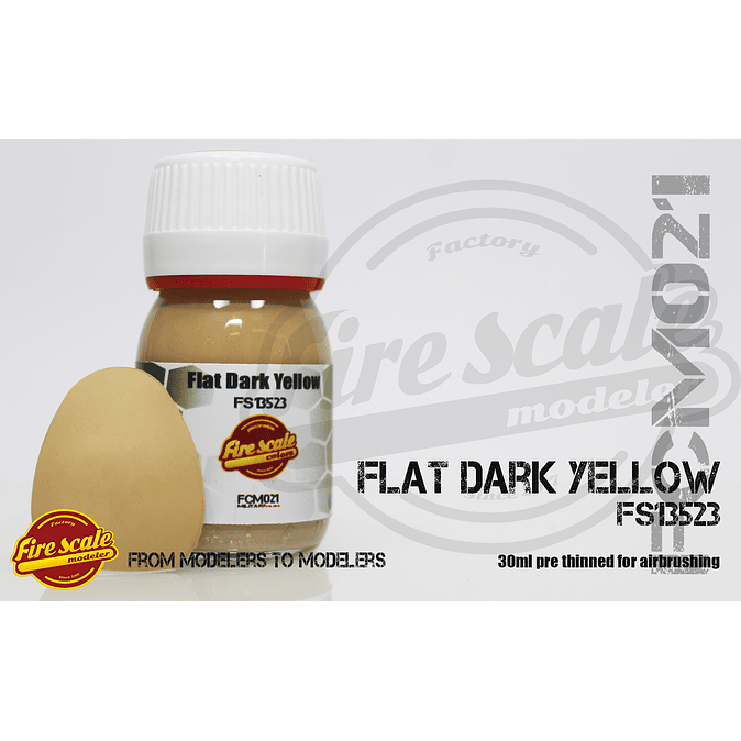 Flat Dark Yellow 1