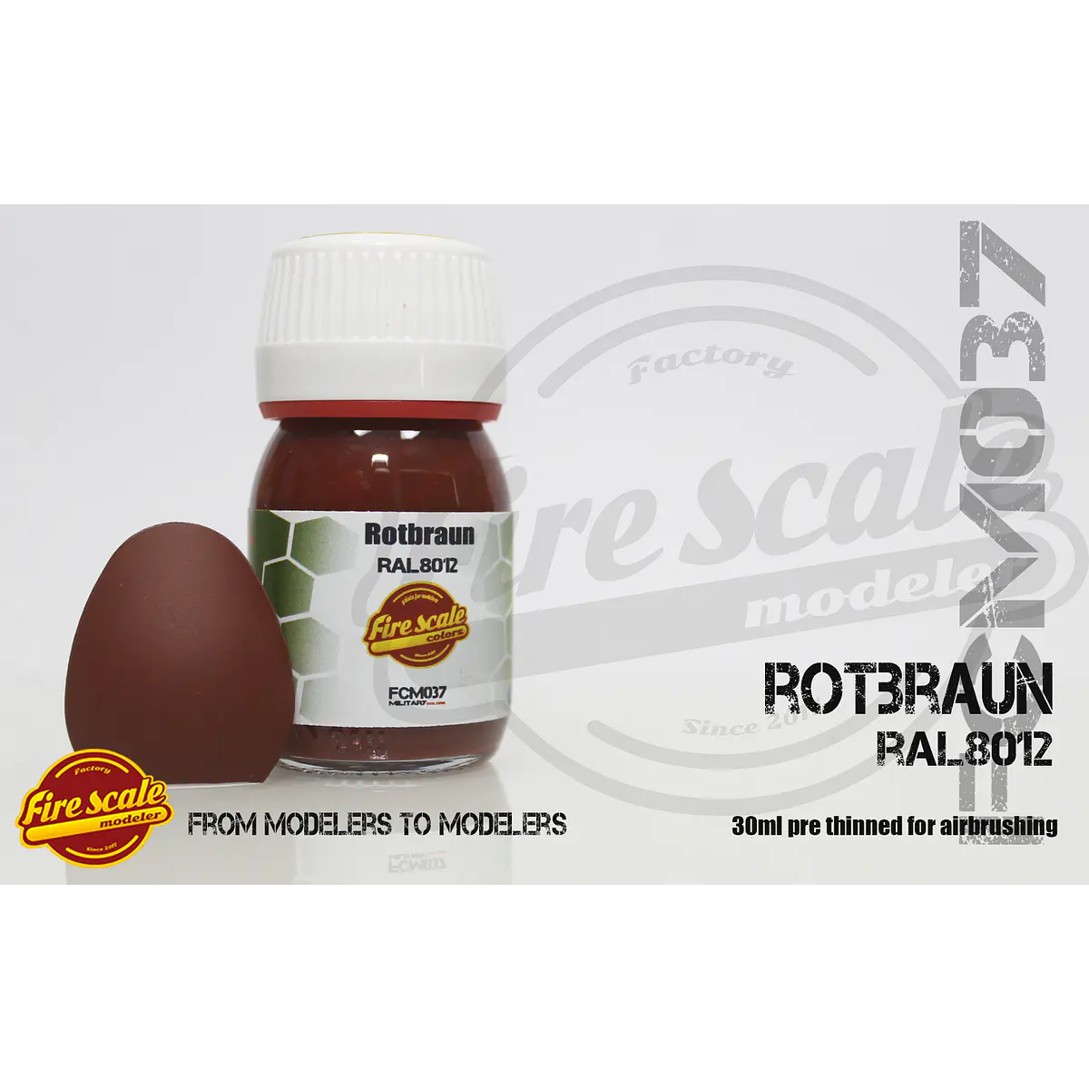 Rotbraun