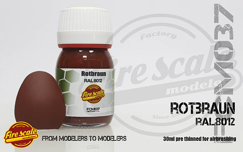 Rotbraun