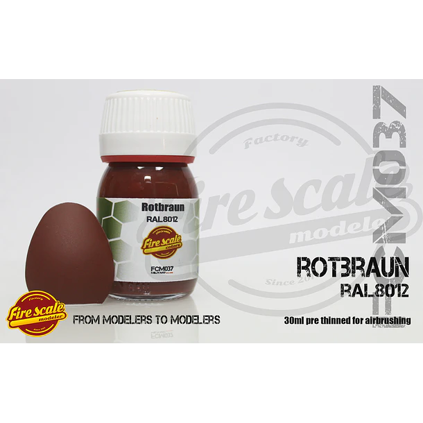 Rotbraun