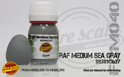 Raf Medium Sea Gray