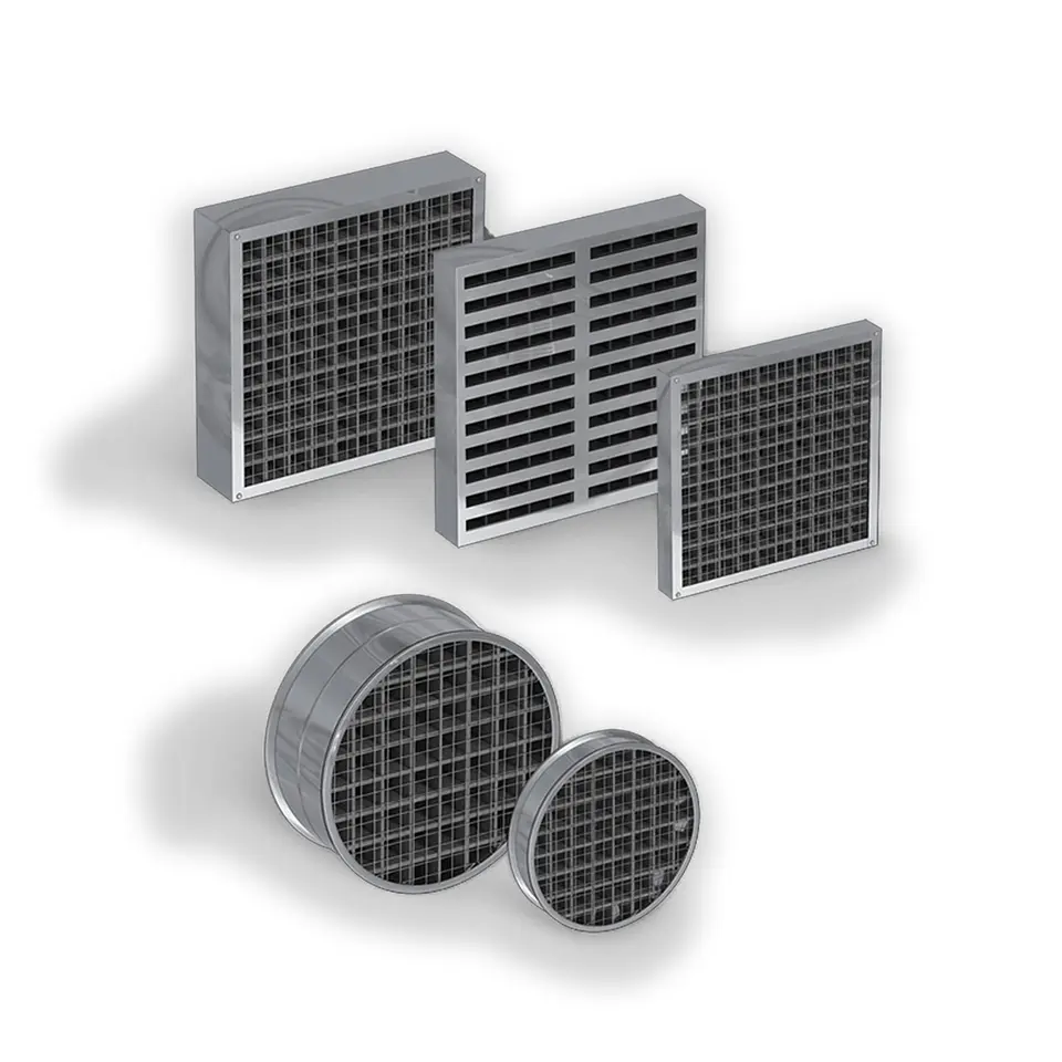 Grelhas de Ventilação Corta-Fogo COR CFR GRILLE - Redonda 2