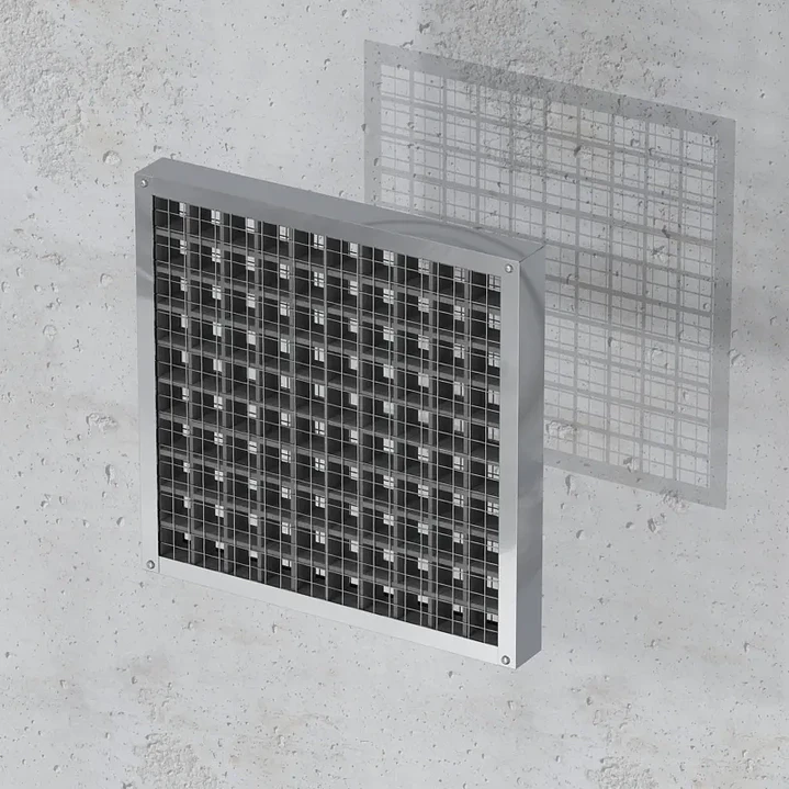 Grelhas de Ventilação Corta-Fogo COR CFR GRILLE - Retangular - EI120 1
