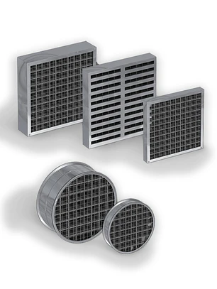 Grelhas de Ventilação Corta-Fogo COR CFR GRILLE - Retangular - EI120