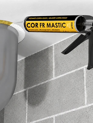 COR FR MASTIC - Mástique corta-fogo (silicone)