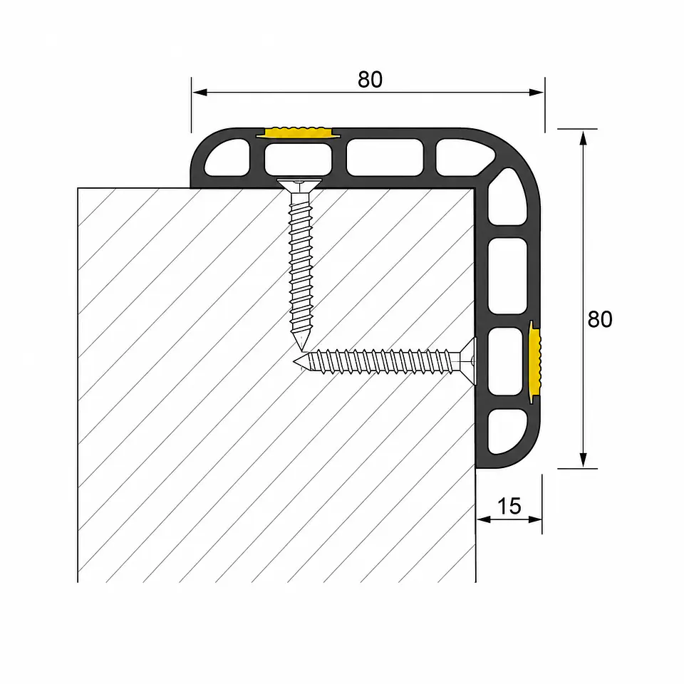 CRG 80 - Perfis de 1M 2