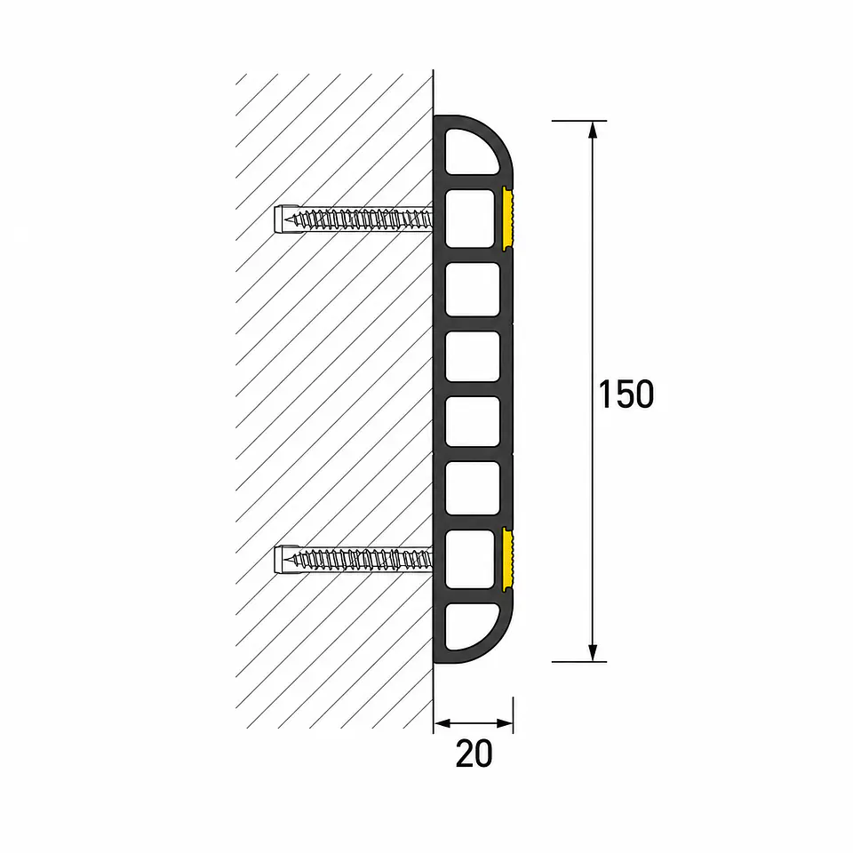CRG 150 - Perfis de 1M 2