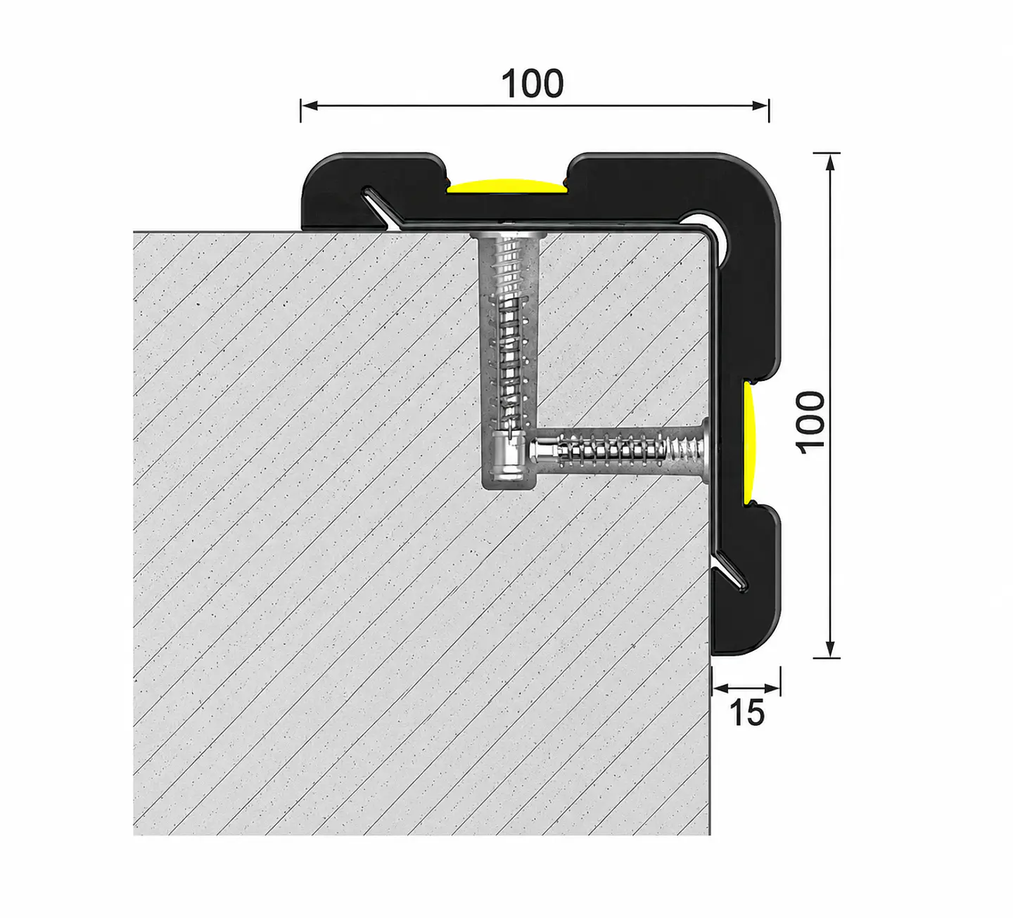 CRG100 - Perfis de 1M 2