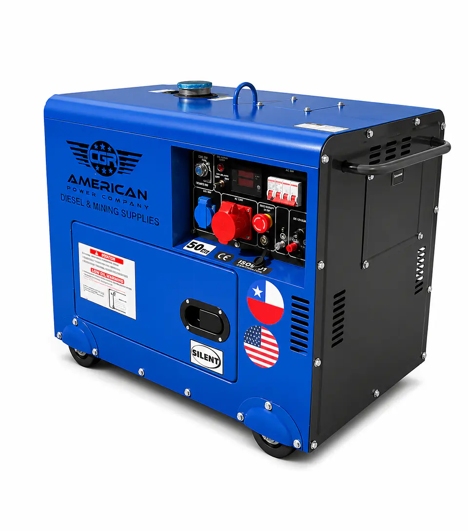 Generador Insonoro 7.5 KVA Diésel 1