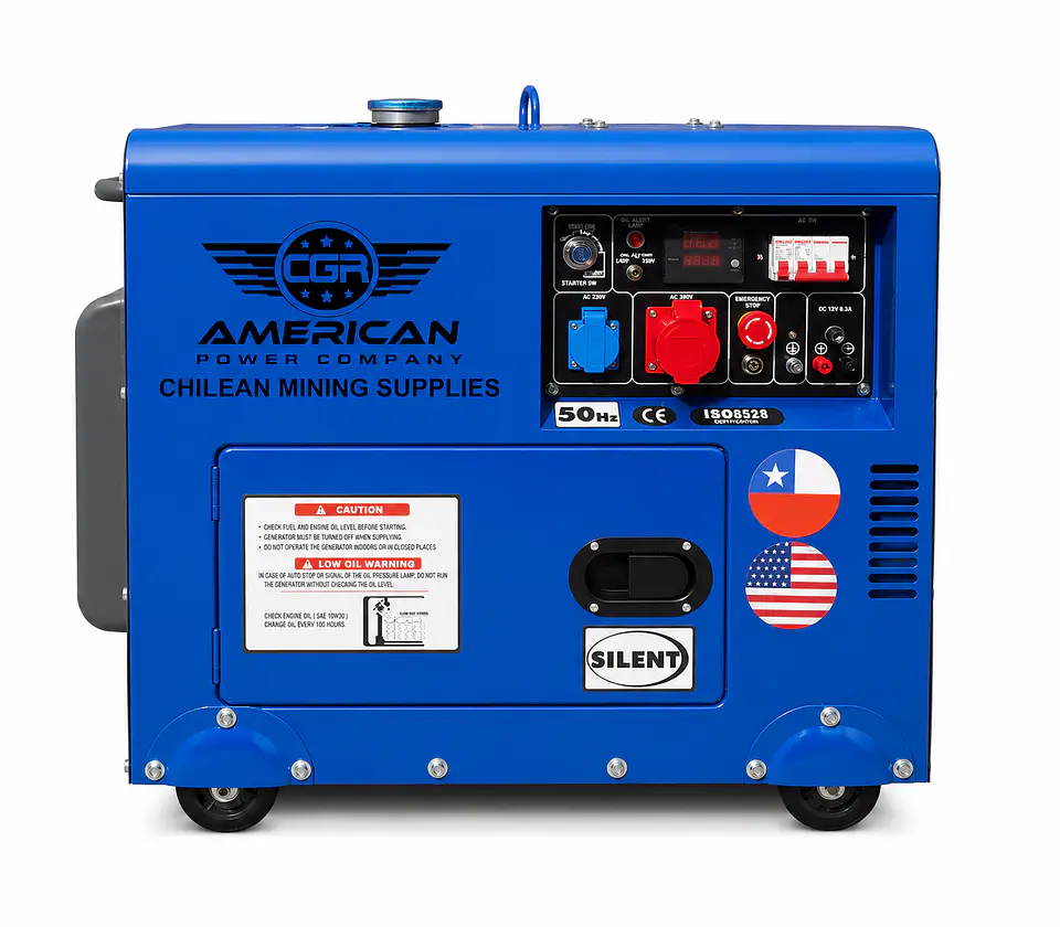 Generador Insonoro 7.5 KVA Diésel 3